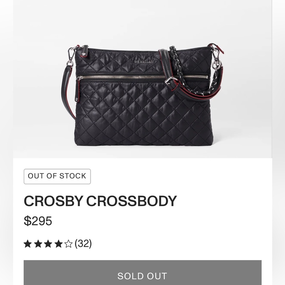 MZ Wallace Crosby Crossbody Bag